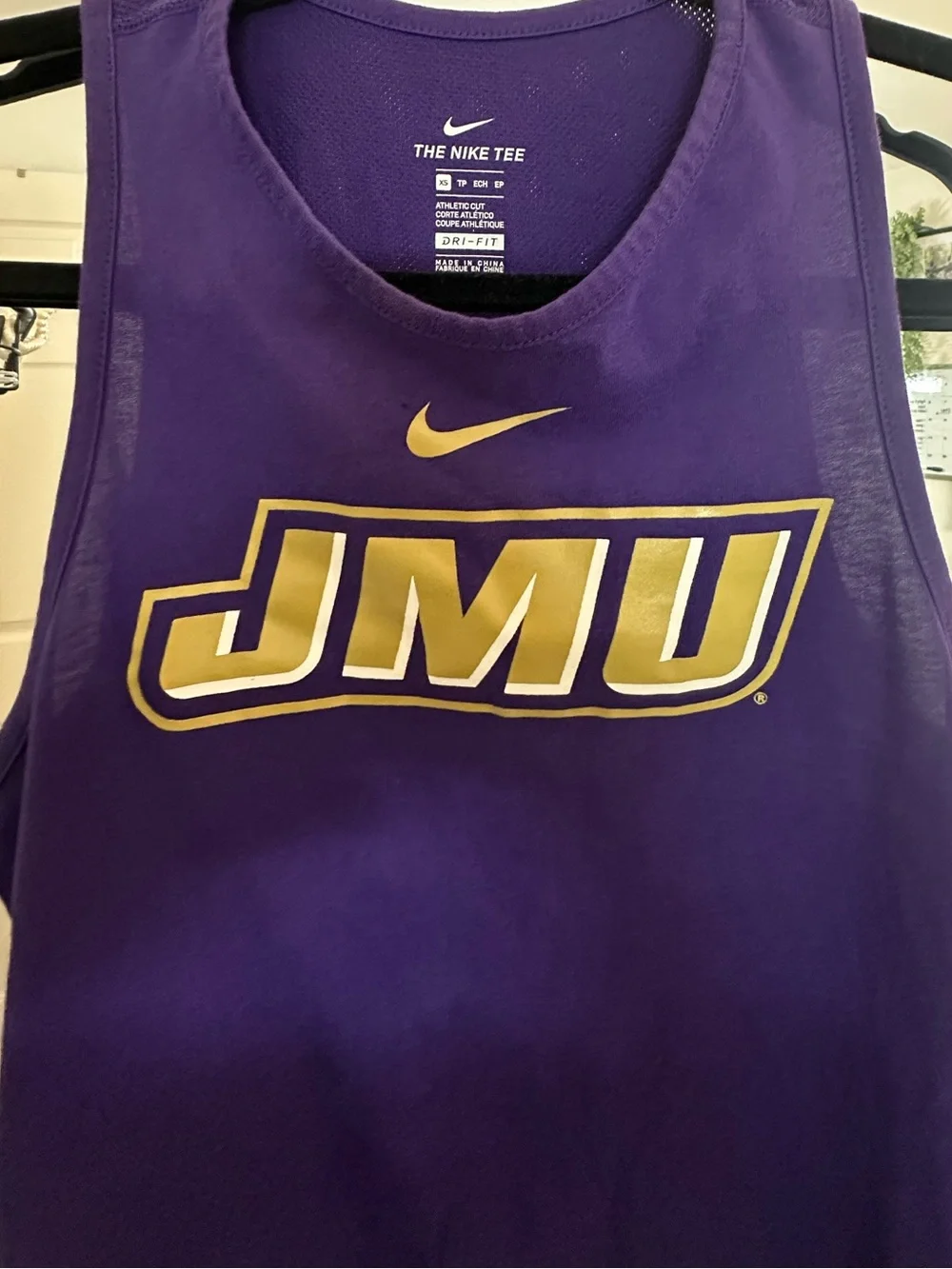Nike sleeveless purple